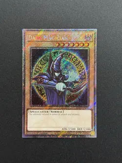 2025 YUGIOH RA04 PLATINUM SECRET RARE DARK MAGICIAN NM ?? - Image 1