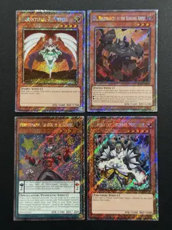 2025 YUGIOH RA04 PLATINUM SECRET RARE BOUNTIFUL ARTEMIS NM BONUS SET - Image 1