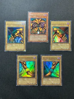 Yu-Gi-Oh Exodia The Forbidden One LOB Legend of Blue Eyes Set 1st Edition - Image 1