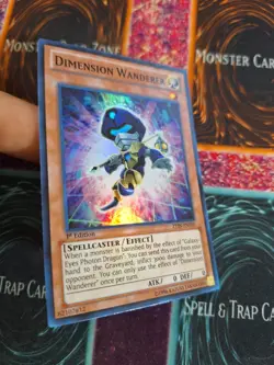 Yu-Gi-Oh! TCG Dimension Wanderer ZTIN-EN010 Super Rare 1st Edition Near Mint - Image 2