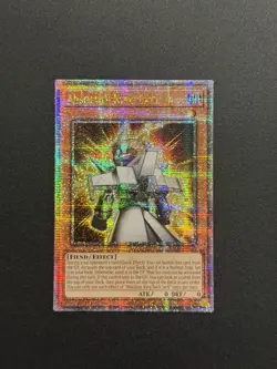 2025 YUGIOH RA04 25TH QCR SECRET RARE ABSOLUTE KING BACK JACK NM - Image 1