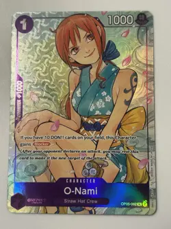 O-Nami (Illustration Box Vol.1) OP05-062 One Piece Promotion Cards Foil - Image 1