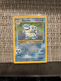 Blastoise Pokemon Card. Original Set 2nd Edition. - Image 1