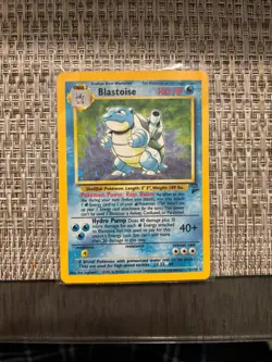 Blastoise Pokemon Card. Original Set 2nd Edition. - Image 2