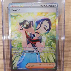 CGC 10 Perrin Twilight Masquerade 220/167 Special Illustration Rare Pokemon Card - Image 3