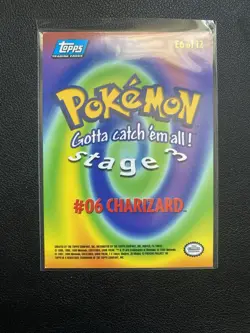Topps Pokemon Charmander Charmeleon Charizard E4 E5 E6 Movie Non Holo Cards - Image 3