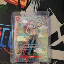 One Piece Card Game English OP01-016 Nami SP ALT ART CCG OP05 - Image 1