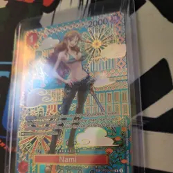 One Piece Card Game English OP01-016 Nami SP ALT ART CCG OP05 - Image 3