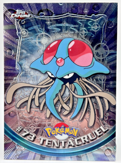Pokemon Card Topps Chrome Tentacruel #73 NM- LP - Image 1