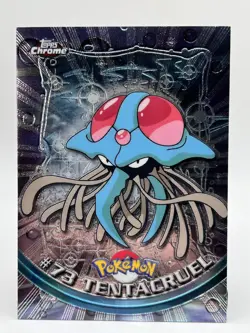 Pokemon Card Topps Chrome Tentacruel #73 NM- LP - Image 2