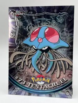 Pokemon Card Topps Chrome Tentacruel #73 NM- LP - Image 3