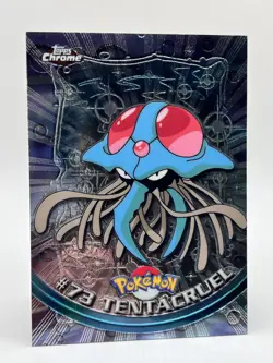 Pokemon Card Topps Chrome Tentacruel #73 NM- LP - Image 4