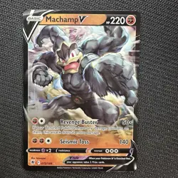 Machamp V 072/189 Astral Radiance NM Ultra Rare Pokemon Card - Image 1