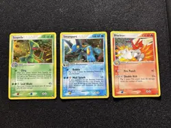 Sceptile Blaziken Swampert Holo Pop Series 1 Promo Rare Pokemon Cards - Image 1
