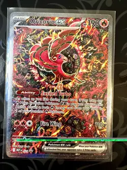 Pokemon Card Black Star Promo Oricorio Ex 024 Phantasmal Flames UPC English - Image 1