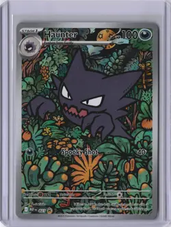 Haunter MEP 027 Black Star Promo Exclusive Illustration Rare Pokemon Card NM - Image 1