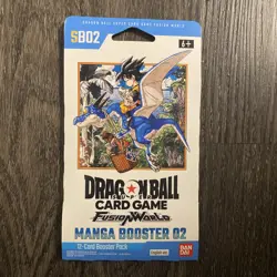 Dragon Ball Super Card Game Fusion World Manga Booster 02 Factory Sealed Goku - Image 1