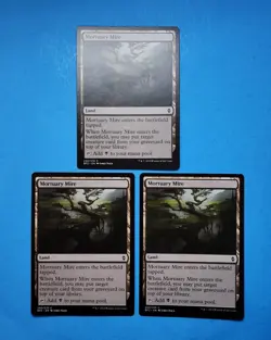 3x Mortuary Mire Battle For Zendikar Mtg Magic Gathering Card Swamp Land 240 - Image 1