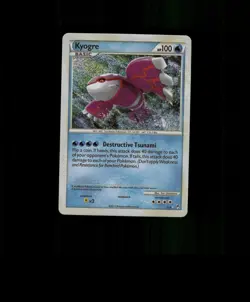 SPARKLING HOLO Kyogre Card Kyogre Pokemon Card READ DESCRIPTION BELOW p2 - Image 1
