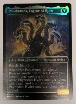 Polukranos Reborn (Showcase) March of the Machine Foil - MTG RARE - Image 2