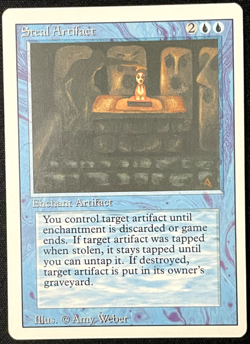 Steal Artifact Revised Edition 1994 NM Near Mint Vintage MTG Magic the Gathering - Image 1