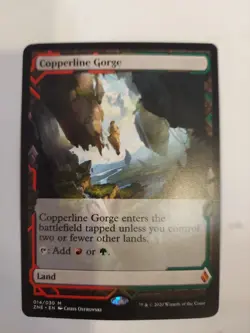 Copperline Gorge Zendikar Rising Expeditions Regular - Image 1