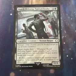 Butch DeLoria, Tunnel Snake Surge Foil MTG Single, UB: Fallout Uncommon 0571 NM - Image 1