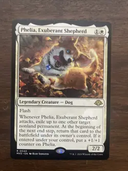 Magic The Gathering Phelia, Exuberant Shepherd Modern Horizons 3 Rare 2024 - Image 1