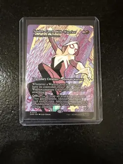 2025 Magic The Gathering Spider-Man Spider-Gwen Web-Warrior Borderless #0024 - Image 1