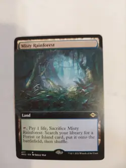 Misty Rainforest (Extended Art) Modern Horizons 2 Regular - Image 1