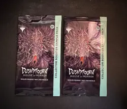 Magic The Gathering: Duskmourn House of Horror Collector Booster SAMPLE Pack X2 - Image 1