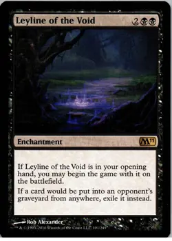 Leyline of the Void - R - Magic 2011 (M11) - 101 - NM - Normal - Image 1
