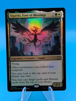 Magic the Gathering | Sigarda, Font of Blessings | Foil | NM/LP - Image 1