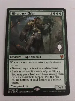 MTG Silverback Elder Promo Dominaria United Rare NM - Image 1