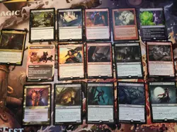 MTG Merciless Rage commander - Modified Precon - Anje Falkenrath - Image 2