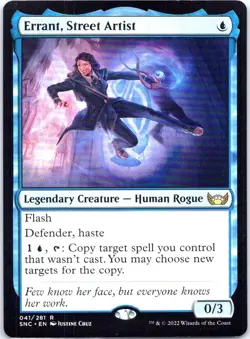 #41 Errant, Street Artist Streets of New Capenna Rare - Image 1