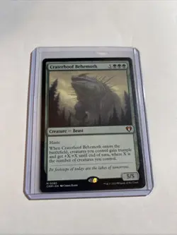 Craterhoof Behemoth Commander Masters Regular - Image 1