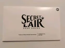 MTG Secret Lair Tome of the Astral Sorceress Foil Edition SEALED SLD - Image 1