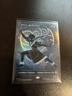 Katara, the Fearless (Borderless Battle Pose) Avatar: The Last Airbender Foil - Image 1