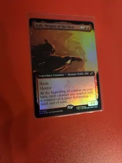 MTG, Iroh, Dragon of the West (#0194), Avatar TLE, Extended Art Foil, NM Rare - Image 1