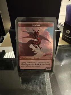 Dragon // Food 0019 Double-Sided Token FOIL Avatar The Last Airbender MTG NM - Image 1