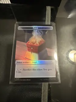 Dragon // Food 0019 Double-Sided Token FOIL Avatar The Last Airbender MTG NM - Image 3