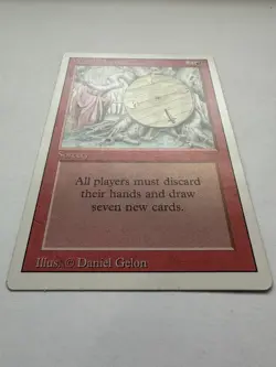MTG - Wheel of Fortune - Revised/3rd Edition - MP - Magic the Gathering - Image 3