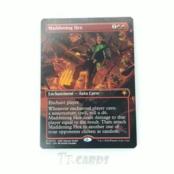 Maddening Hex (Borderless) - Special Guests (SPG)/Duskmourn (DSK) EN M 0070 - Image 1