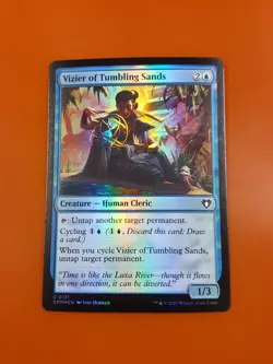 1x Vizier of Tumbling Sands | FOIL | Commander Masters | MTG Magic Cards - Image 3