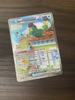 Pokemon TCG: S&V Paldea Evolved - Squawkabilly ex SIR 264/193 - NM - Image 3