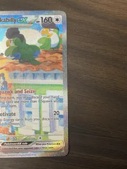 Pokemon TCG: S&V Paldea Evolved - Squawkabilly ex SIR 264/193 - NM - Image 5