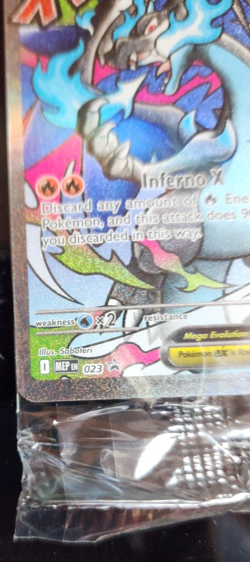 Mega Charizard X EX + Oricorio EX Pokemon Phantasmal Flames UPC Promo Sealed 023 - Image 5