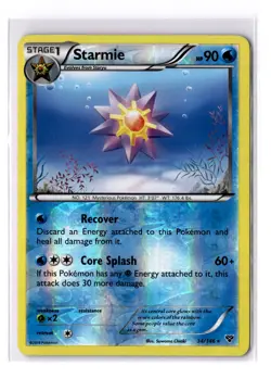Starmie - 34/146 XY Base Set Reverse Holo Rare - LP - POKEMON TCG - Image 1