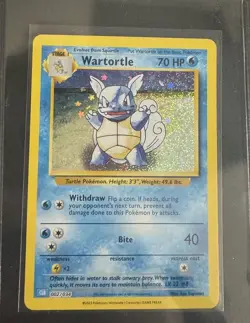 Squirtle Wartortle Blastoise Pokemon TCG Classic Holo Set (NM Near Mint) - Image 4